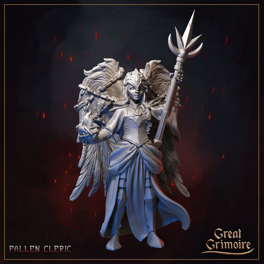 Fallen Cleric from "Burning Chaos" by Great Grimoire Miniatures