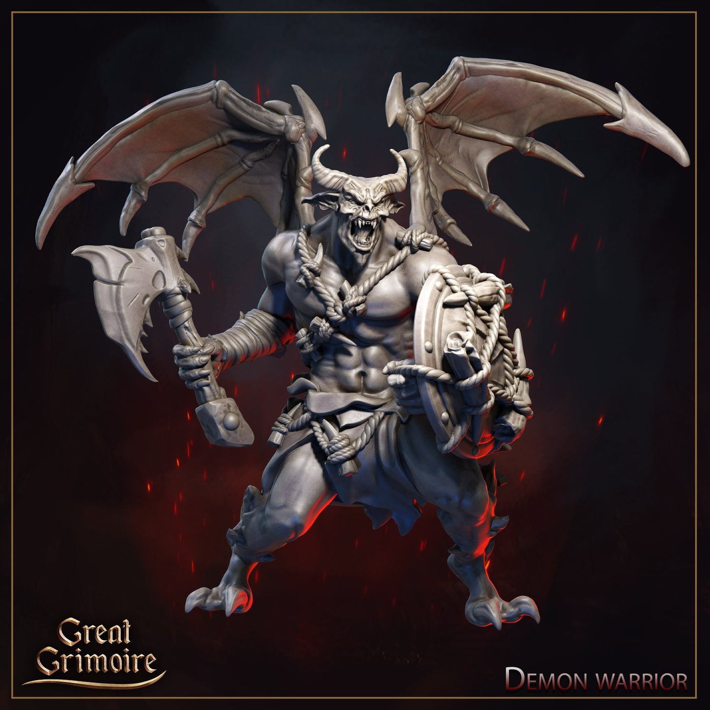 Demon Legion from "Burning Chaos" by Great Grimoire Miniatures