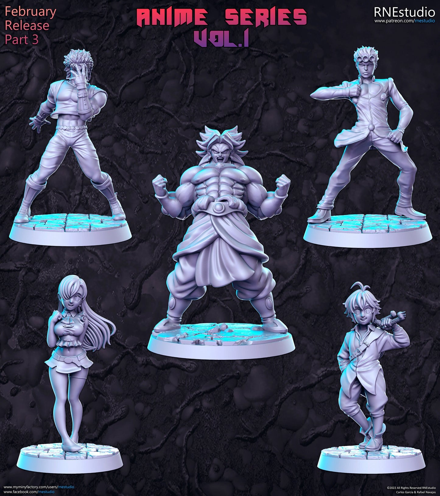 Anime Series Vol. 1 by RN Estudio Miniatures