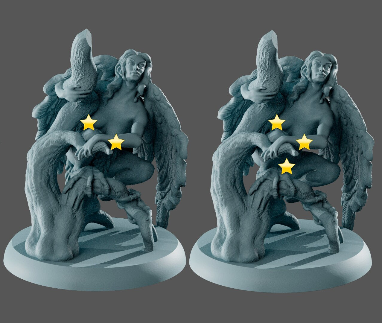Harpy by Gaia's Kiss Miniatures