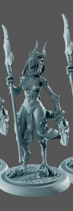 Aradia Female Demon Warrior by Gaia's Kiss Miniatures