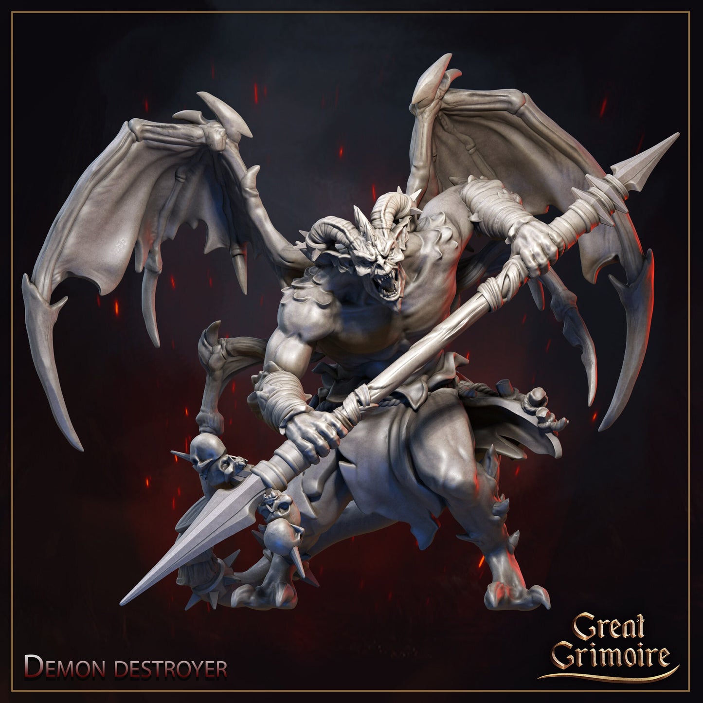 Demon Legion from "Burning Chaos" by Great Grimoire Miniatures