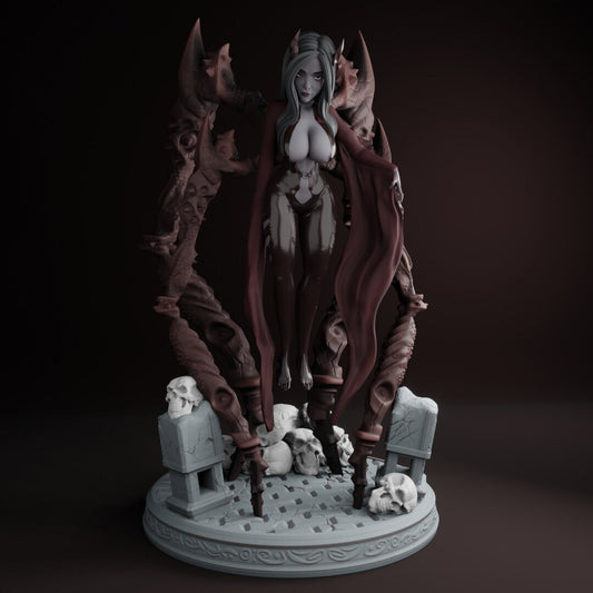 Ravenous Demoness by QB Works Miniatures