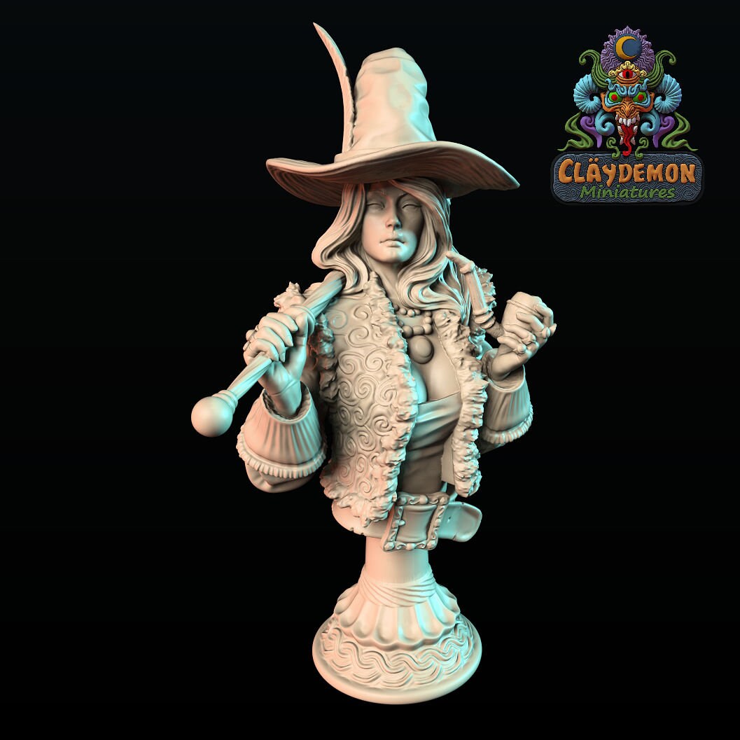 The Dream Conjurer Bust by Claydemon Miniatures