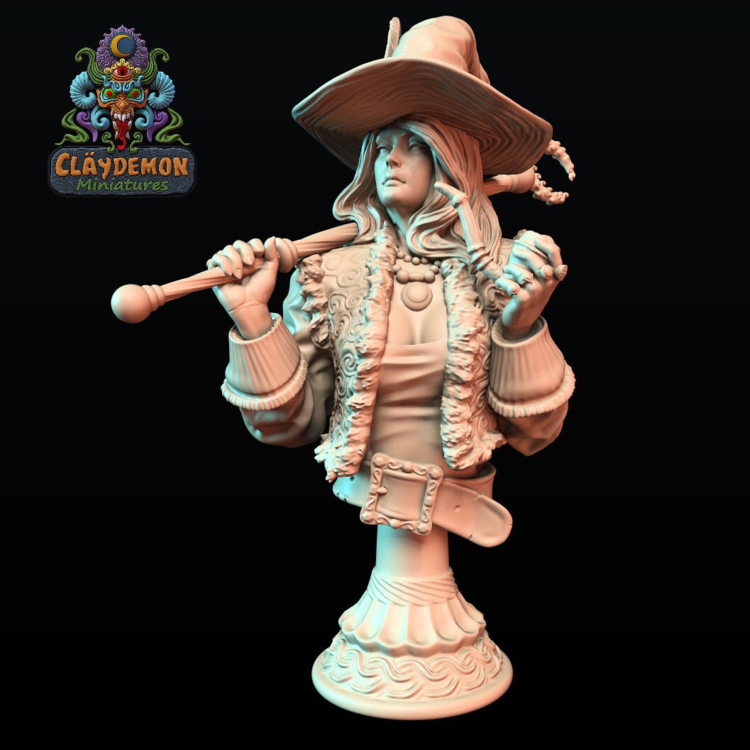 The Dream Conjurer Bust by Claydemon Miniatures