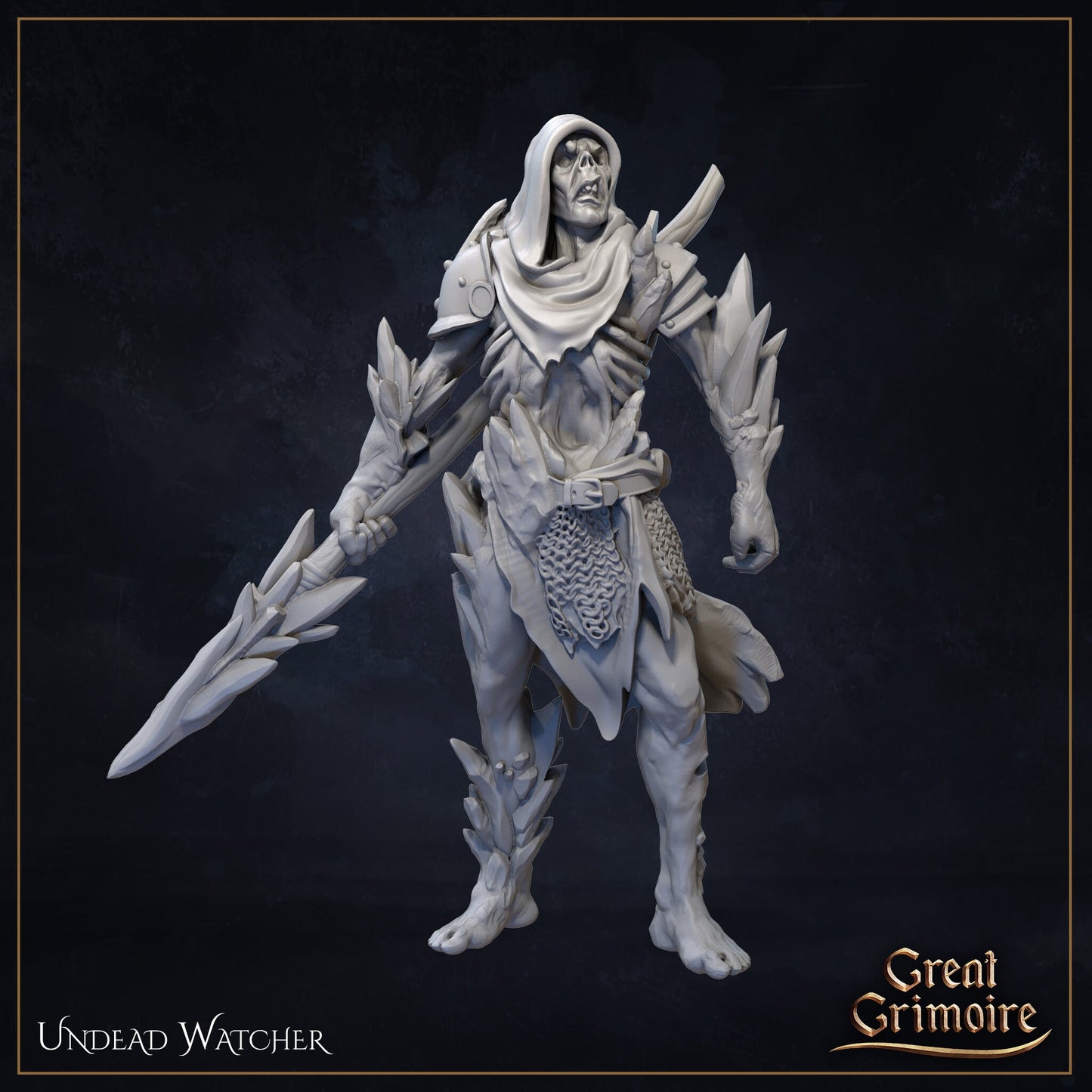 Frozen Knights from "Elemental Awakening" by Great Grimoire Miniatures