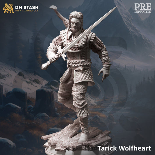 Male Bloodhunter from "Hex Hunters" by DM Stash Miniatures