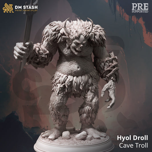 Cave Troll from "Hex Hunters" by DM Stash Miniatures