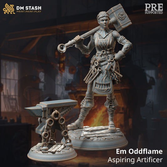 Female Artificer from "University of Ardris" by DM Stash Miniatures