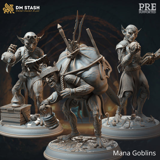 Mana Goblins from "University of Ardris" by DM Stash Miniatures