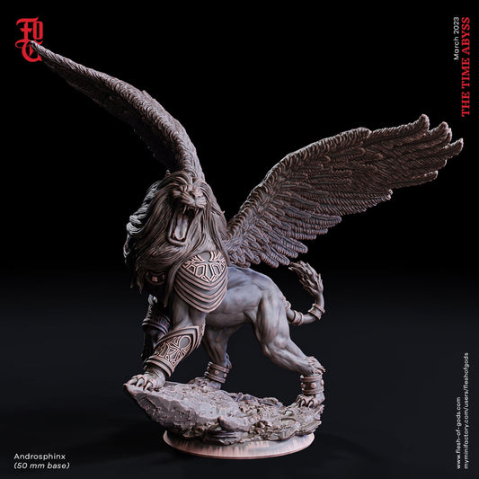 Androsphinx from "Time Abyss" by Flesh of Gods Miniatures