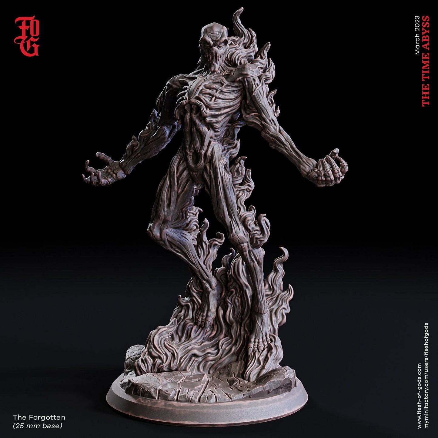 The Forgotten from "Time Abyss" by Flesh of Gods Miniatures