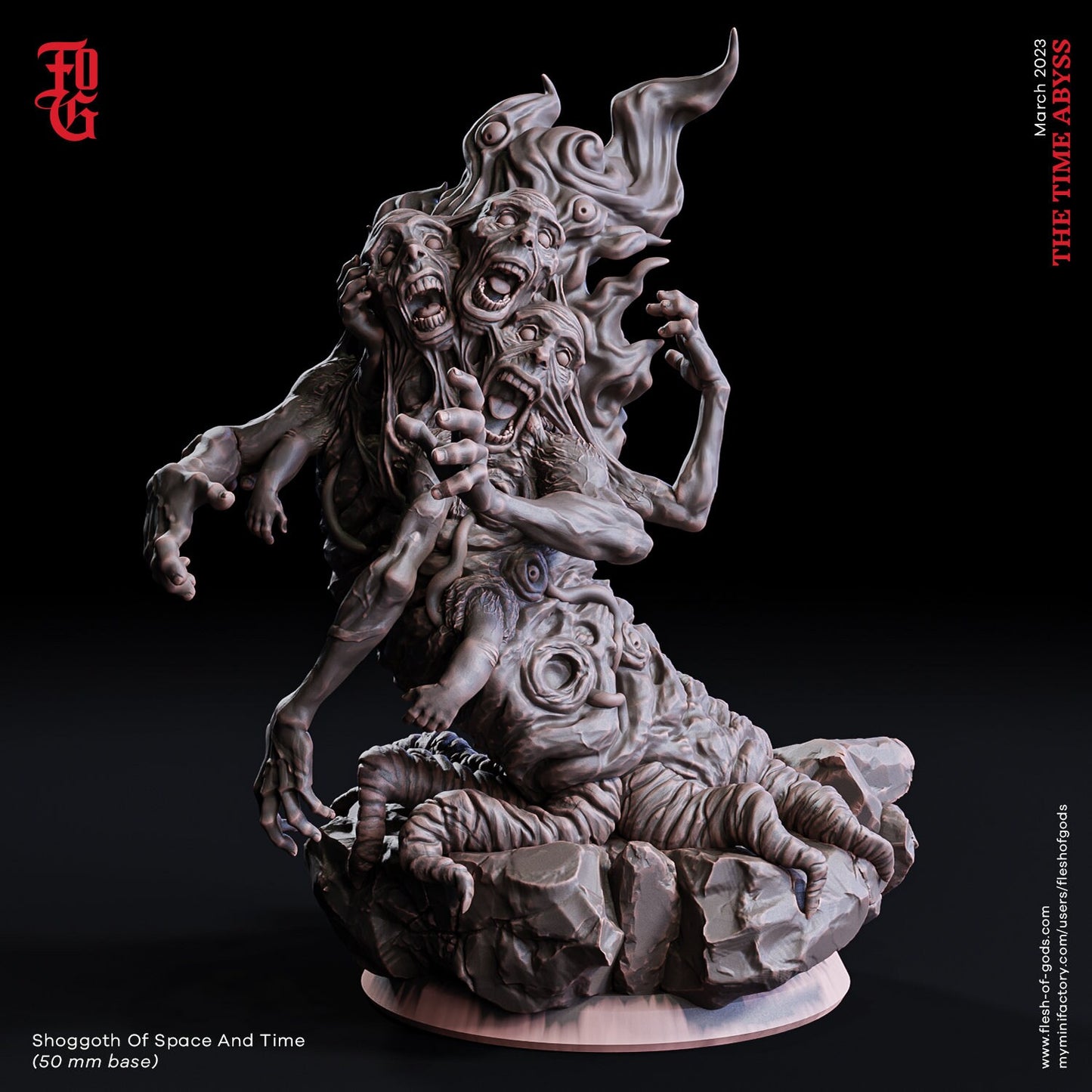 Shoggoth of Space and Time from "Time Abyss" by Flesh of Gods Miniatures