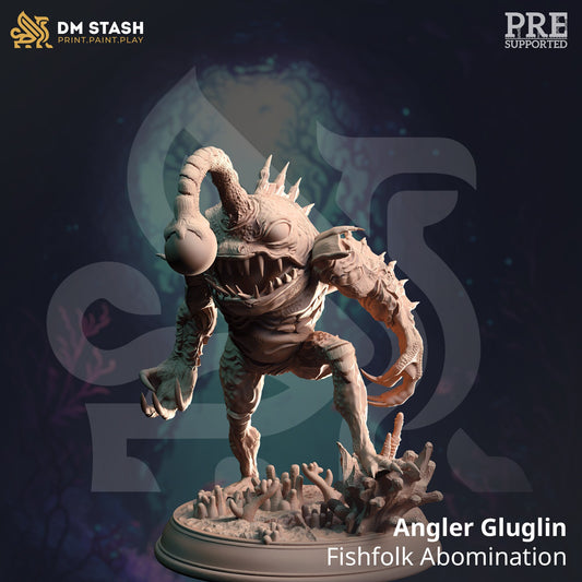 Angler Fish Abomination from "Darkest Depths" by DM Stash Miniatures