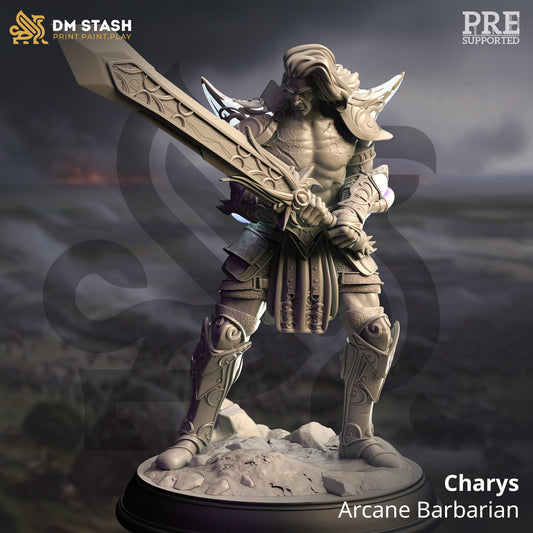 Arcane Barbarian from "Arcane Skies" by DM Stash Miniatures