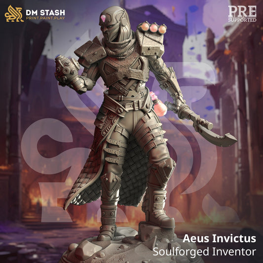 Soulforge Inventor from "Siege of Nirloom" by DM Stash Miniatures