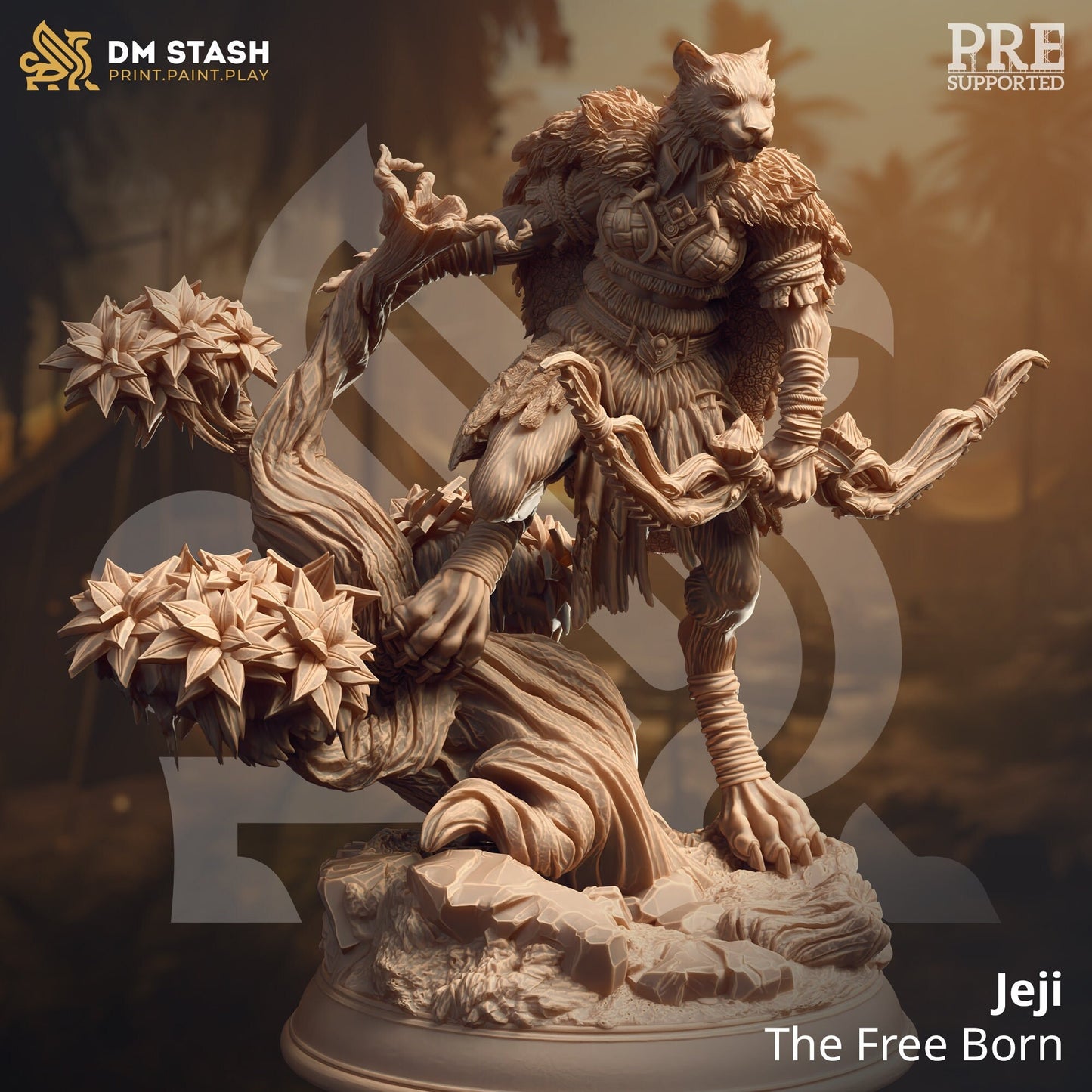 Jeji The Freeborn from "Lost and Found" by DM Stash Miniatures