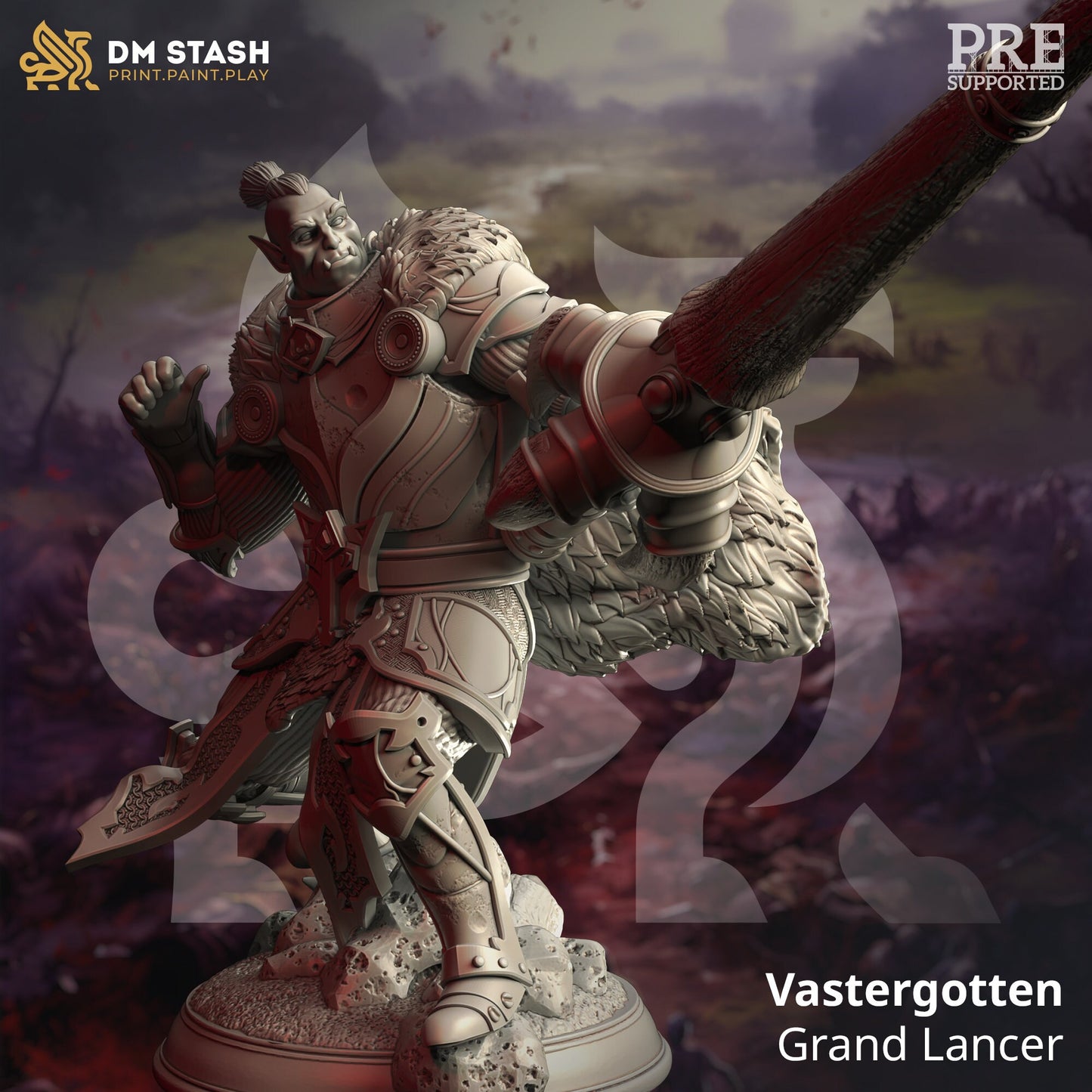 Grand Lancer from "Siege of Nirloom" by DM Stash Miniatures