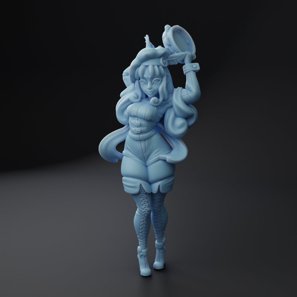Jig Human Bard from Tavern Rock Band by Twin Goddess Miniatures