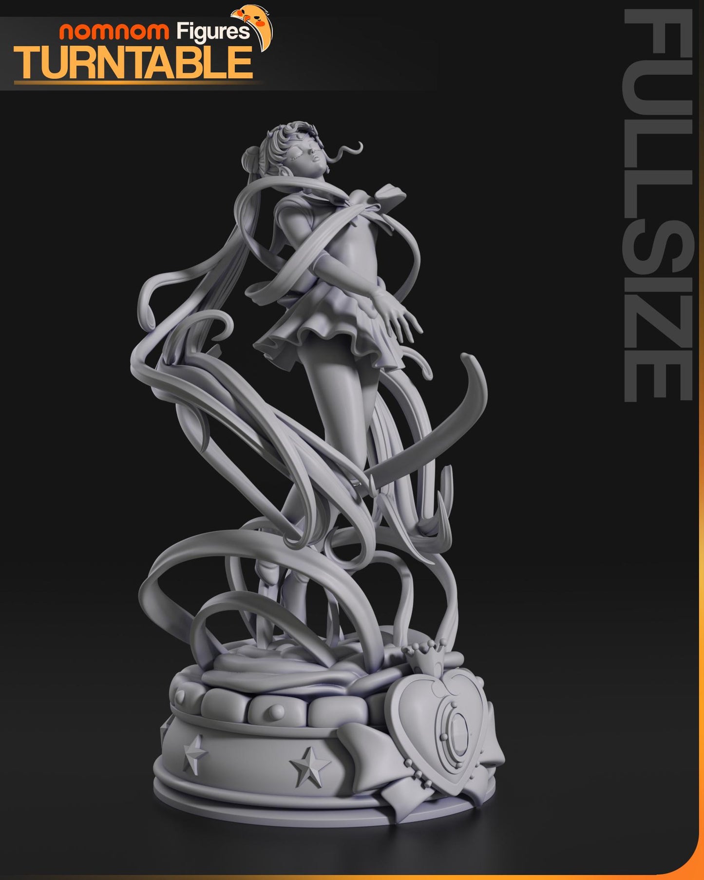 Sailor Scout Statue Model Kit by Nom Nom Figures