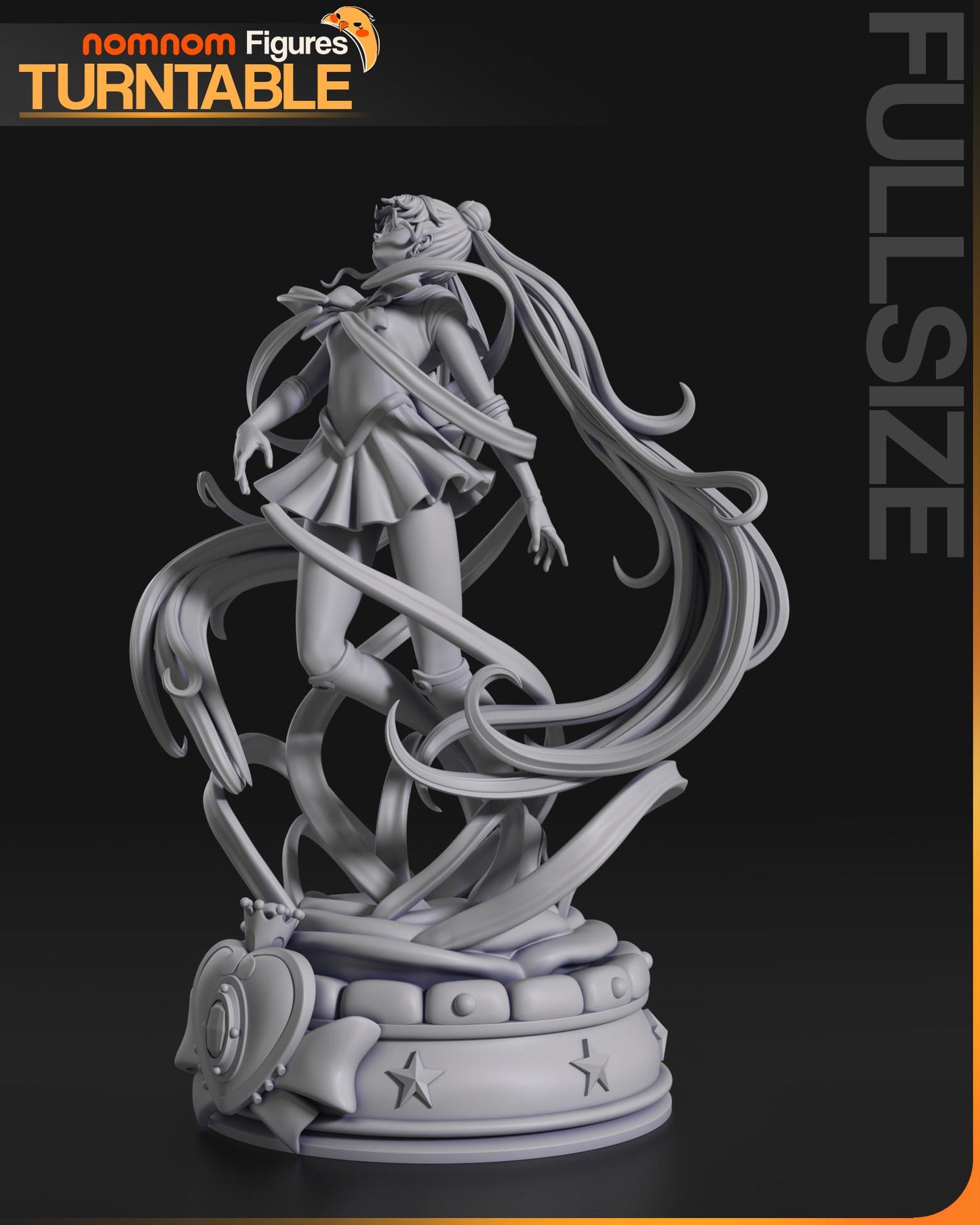 Sailor Scout Statue Model Kit by Nom Nom Figures