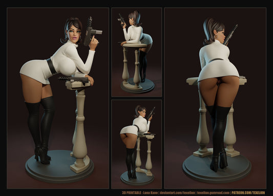 Lana by Texelion Pin Up Miniatures
