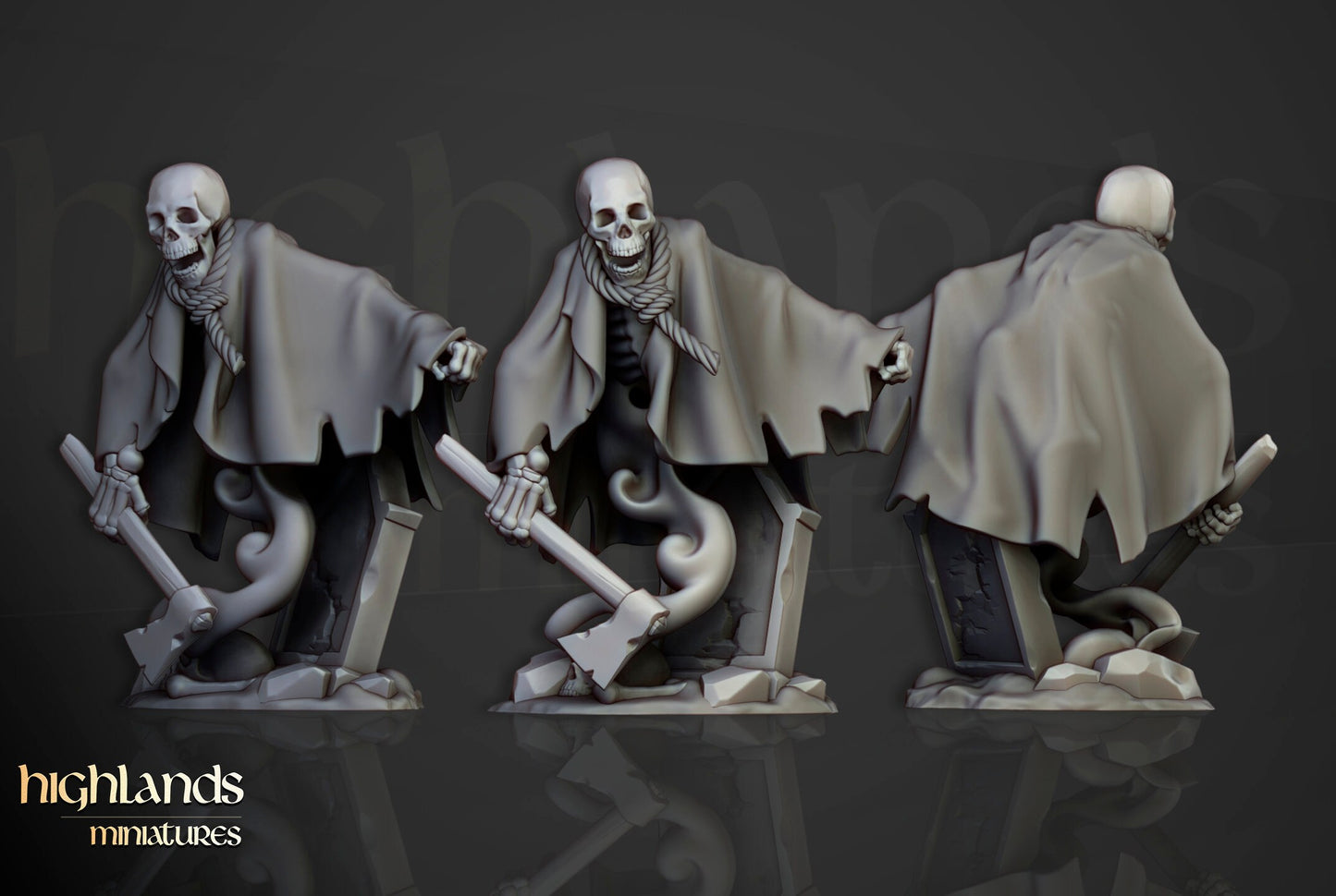 Crypt Ghosts from Transylvanya by Highland Miniatures