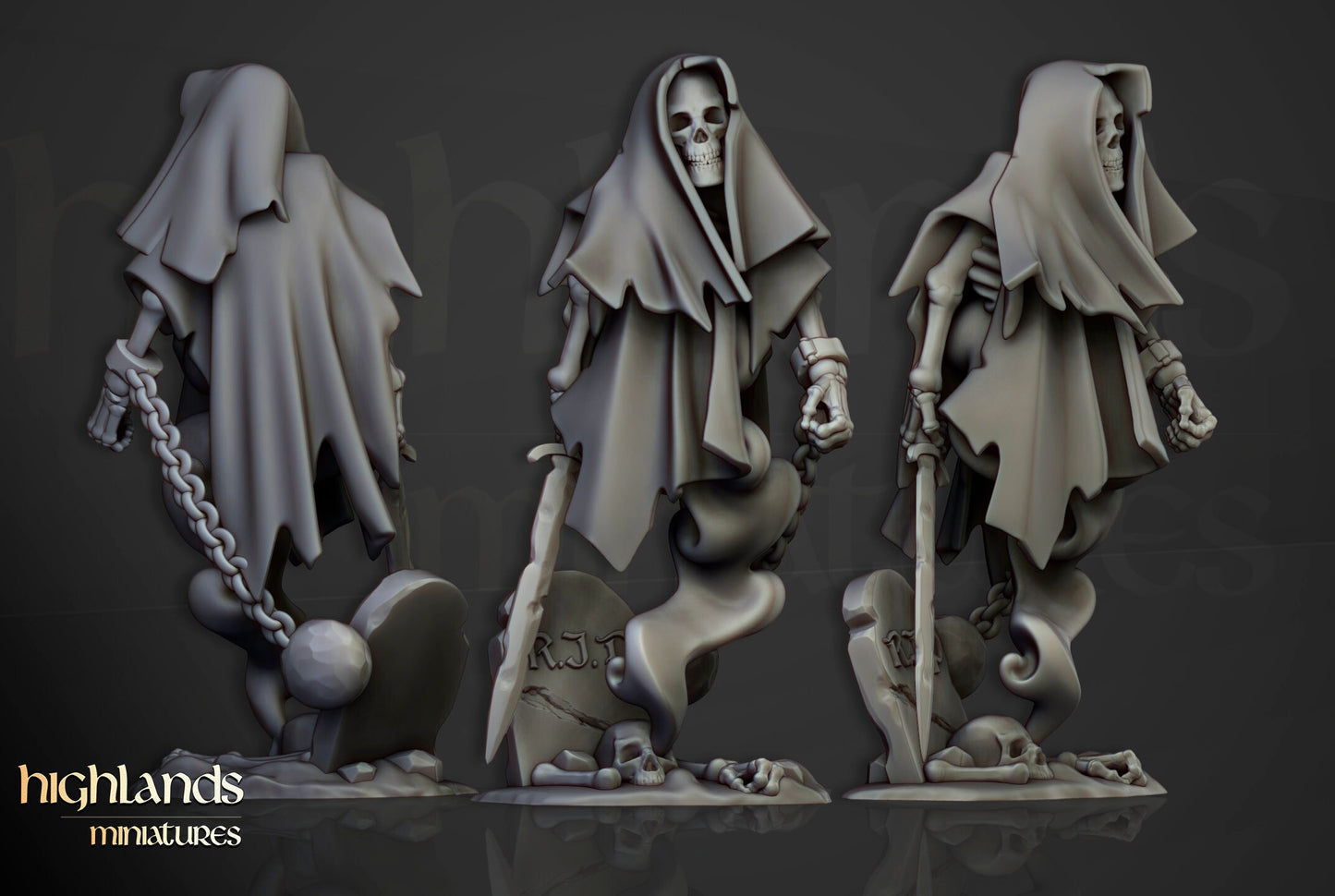 Crypt Ghosts from Transylvanya by Highland Miniatures