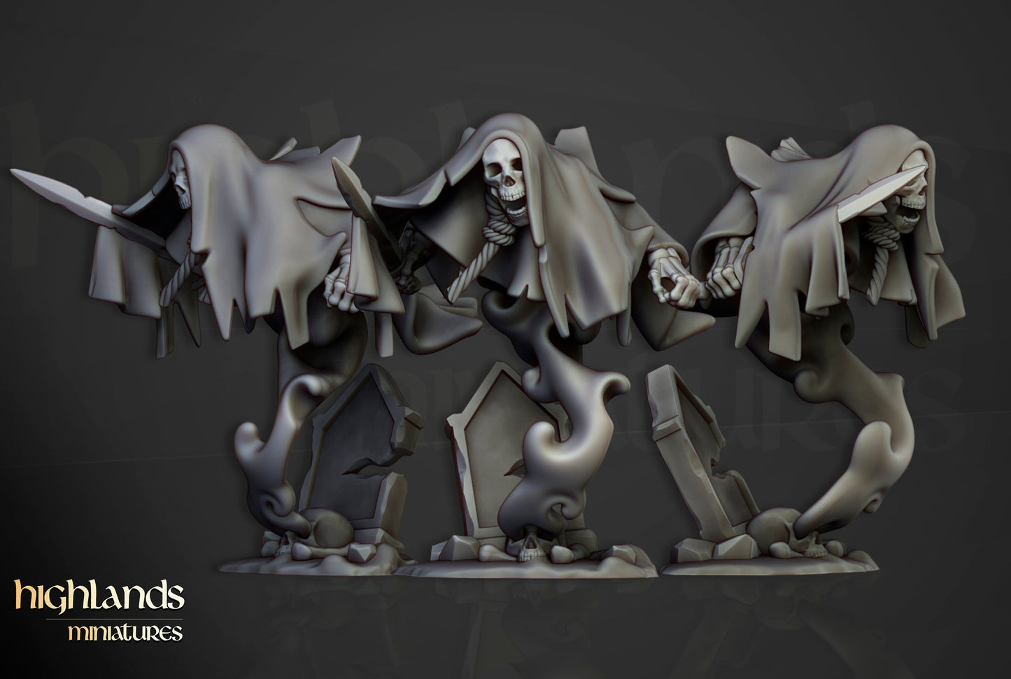 Crypt Ghosts from Transylvanya by Highland Miniatures