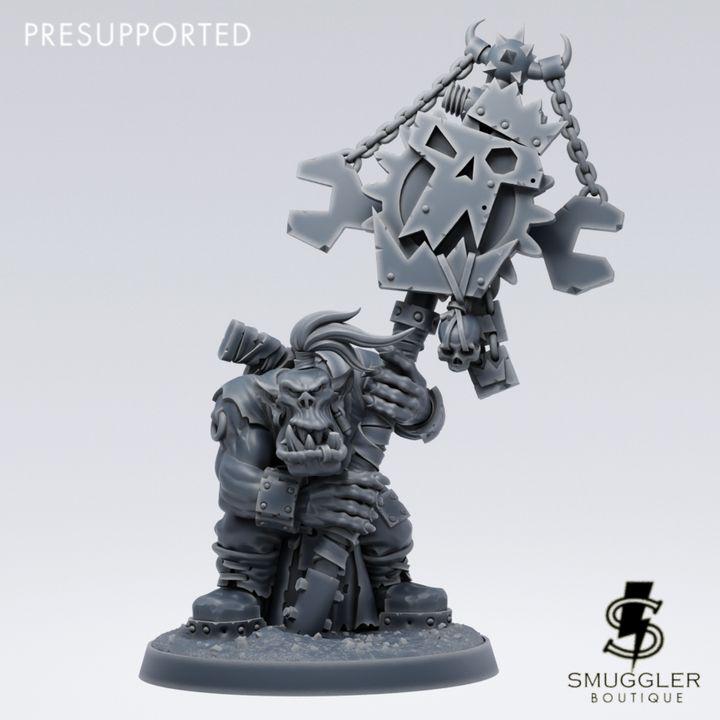 Ugtod Banner Boy by Smuggler Boutique Miniatures