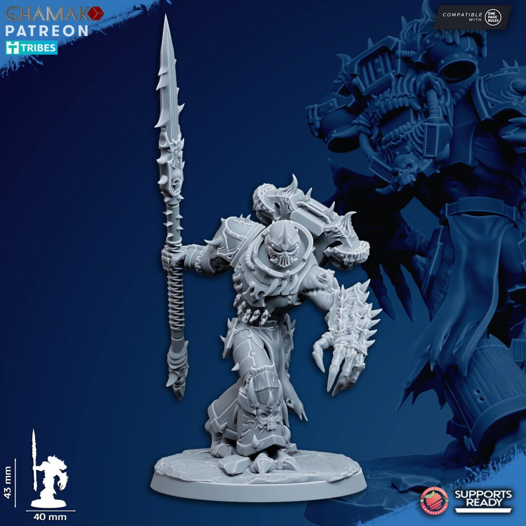 Corrupted Militum by Ghamak Miniatures