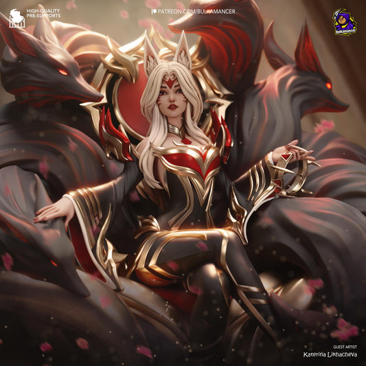 Legendary Kitsune Statue Model Kit by Bulkamancer Sculpts