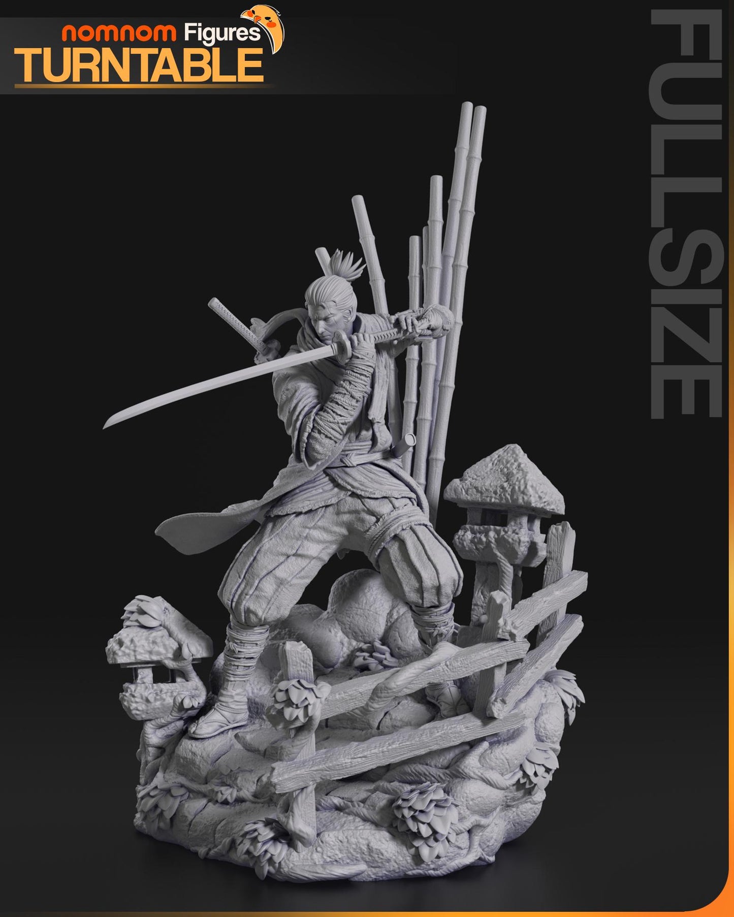 Sekiro Statue Model Kit by Nomnom Figures