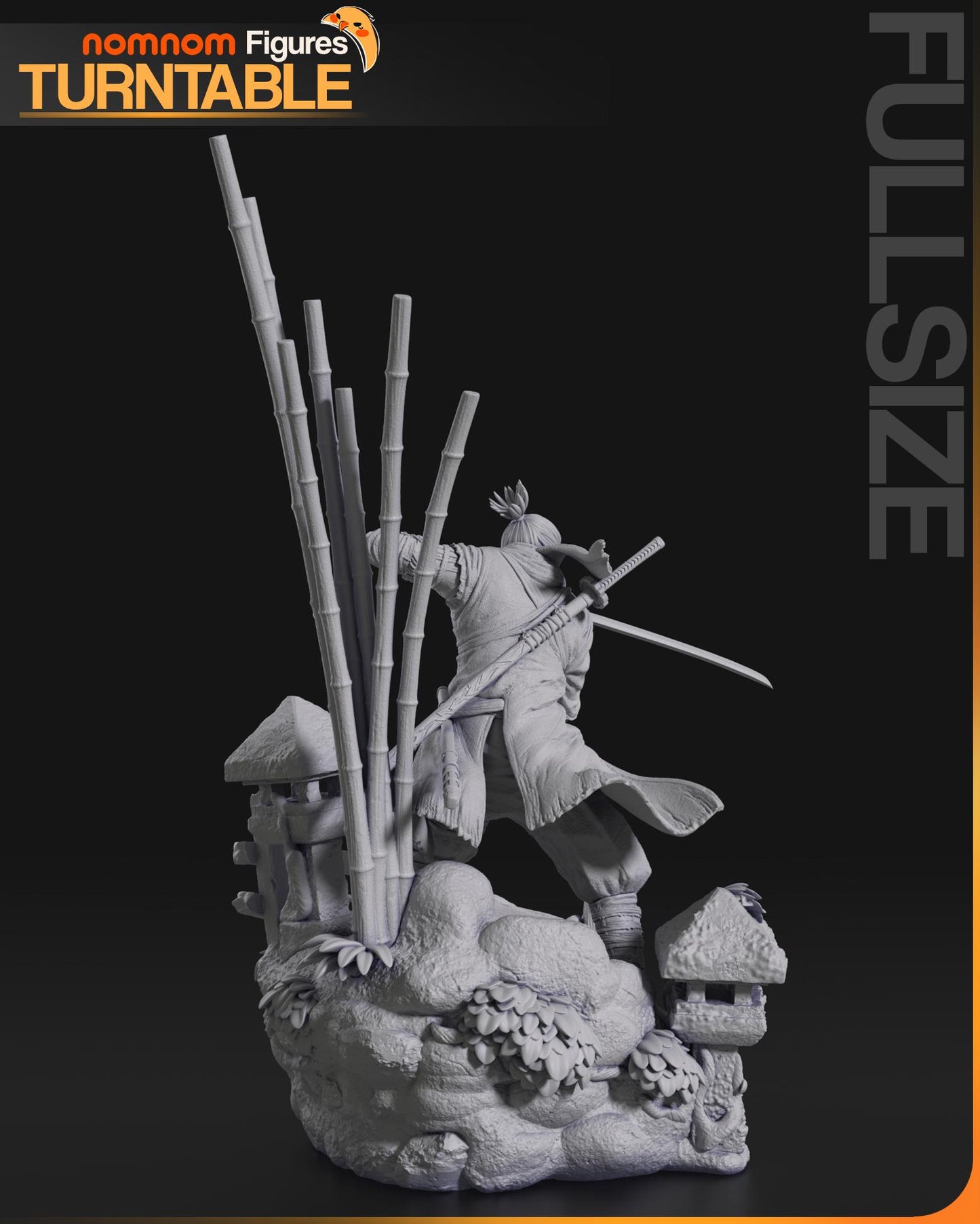 Sekiro Statue Model Kit by Nomnom Figures