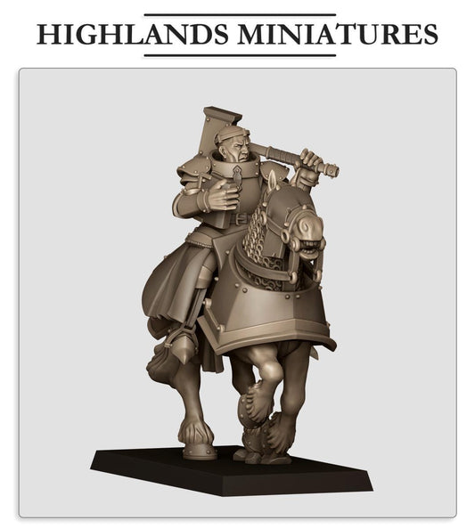 Mounted Sunland Battle Priest  by Highland Miniatures