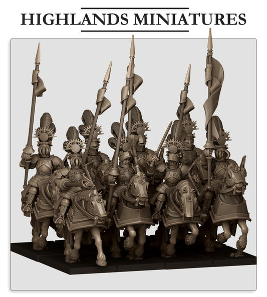 Sunland Golden Flames Knights by Highland Miniatures