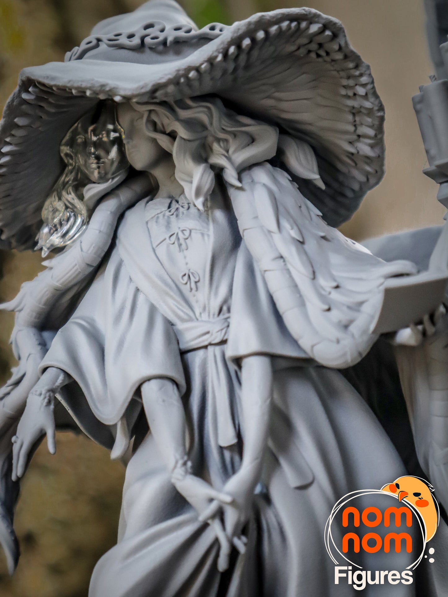 The Witch Statue Model Kit by Nomnom Figures