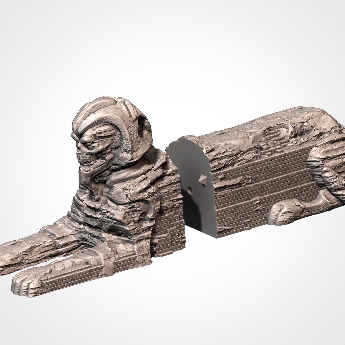 Egyptian Monuments and Pyramids  by Txarli Factory Terrain