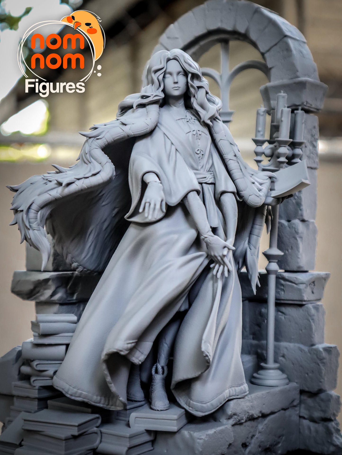 The Witch Statue Model Kit by Nomnom Figures