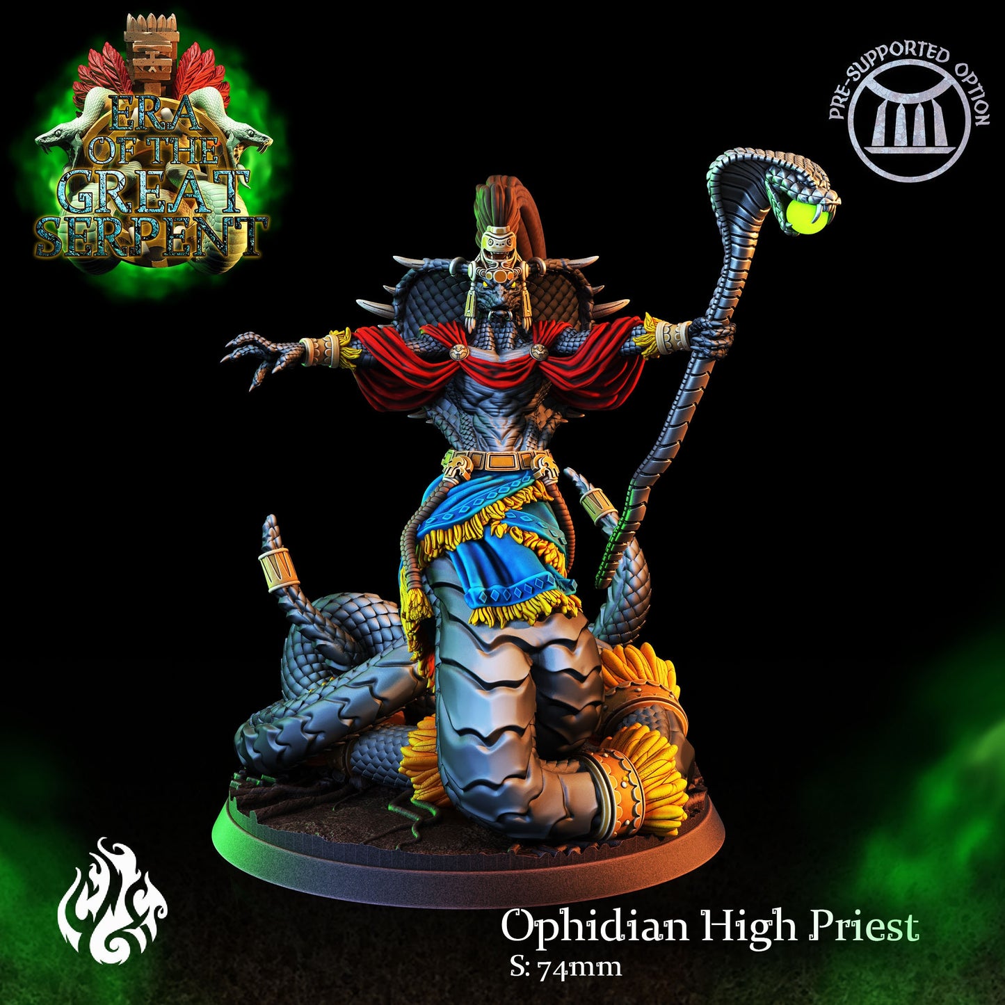 Era of the Great Serpent Vol. 1 by Crippled God Foundry Miniatures