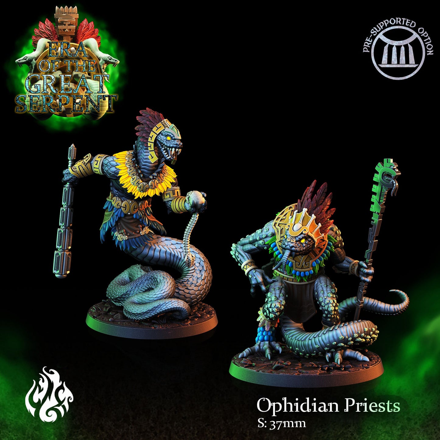 Era of the Great Serpent Vol. 1 by Crippled God Foundry Miniatures