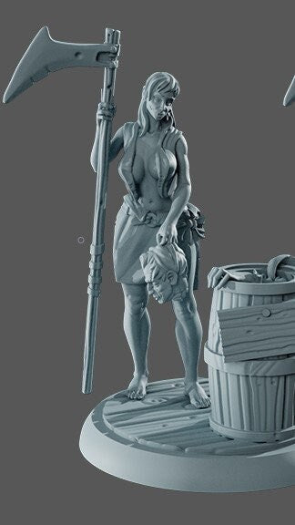 Kendra Ghoul by Gaia's Kiss Pin Up Miniatures