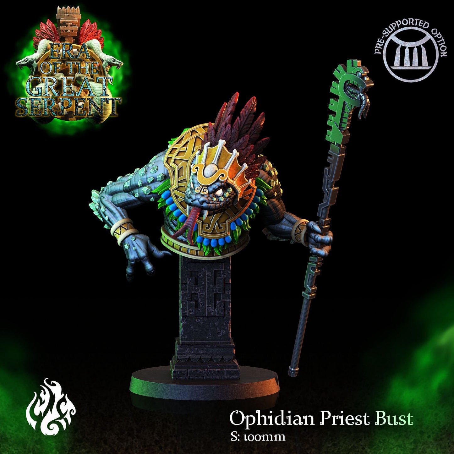Era of the Great Serpent Vol. 1 by Crippled God Foundry Miniatures