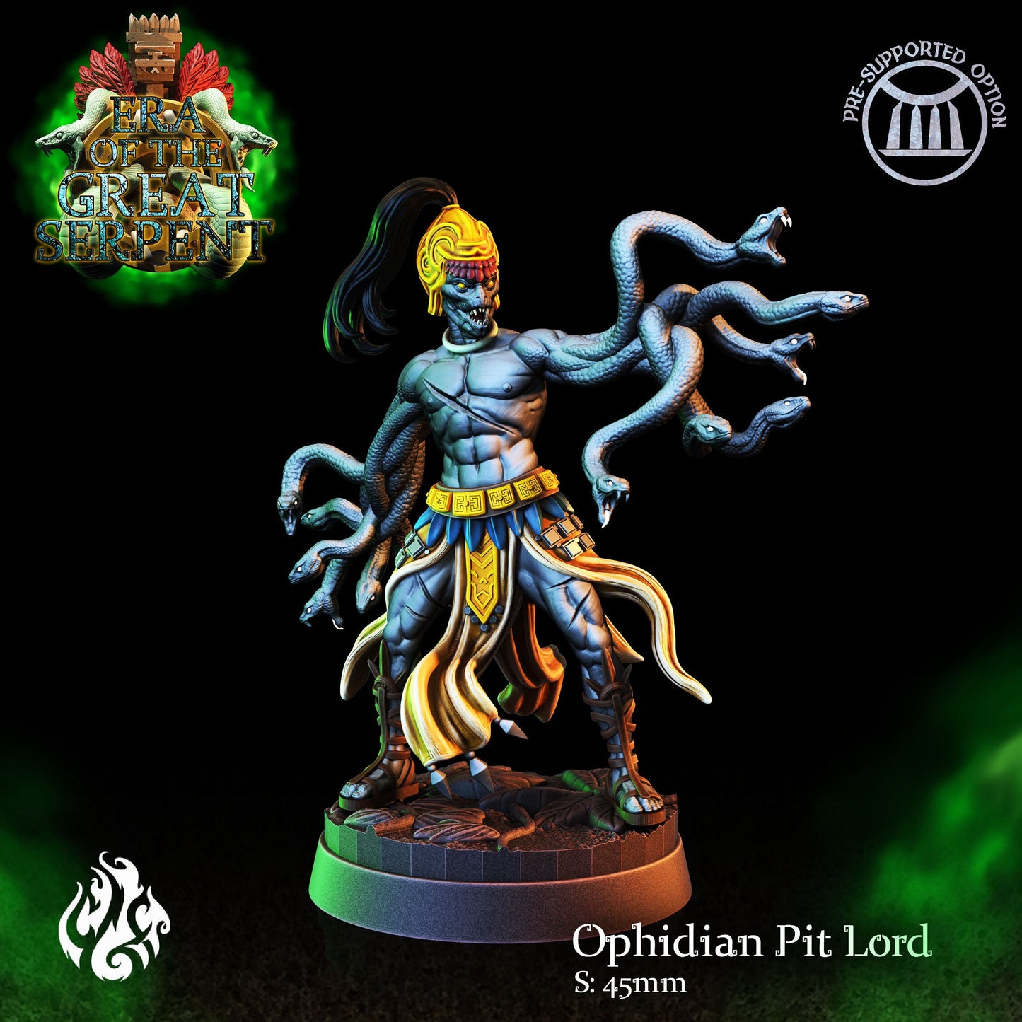 Era of the Great Serpent Vol. 1 by Crippled God Foundry Miniatures