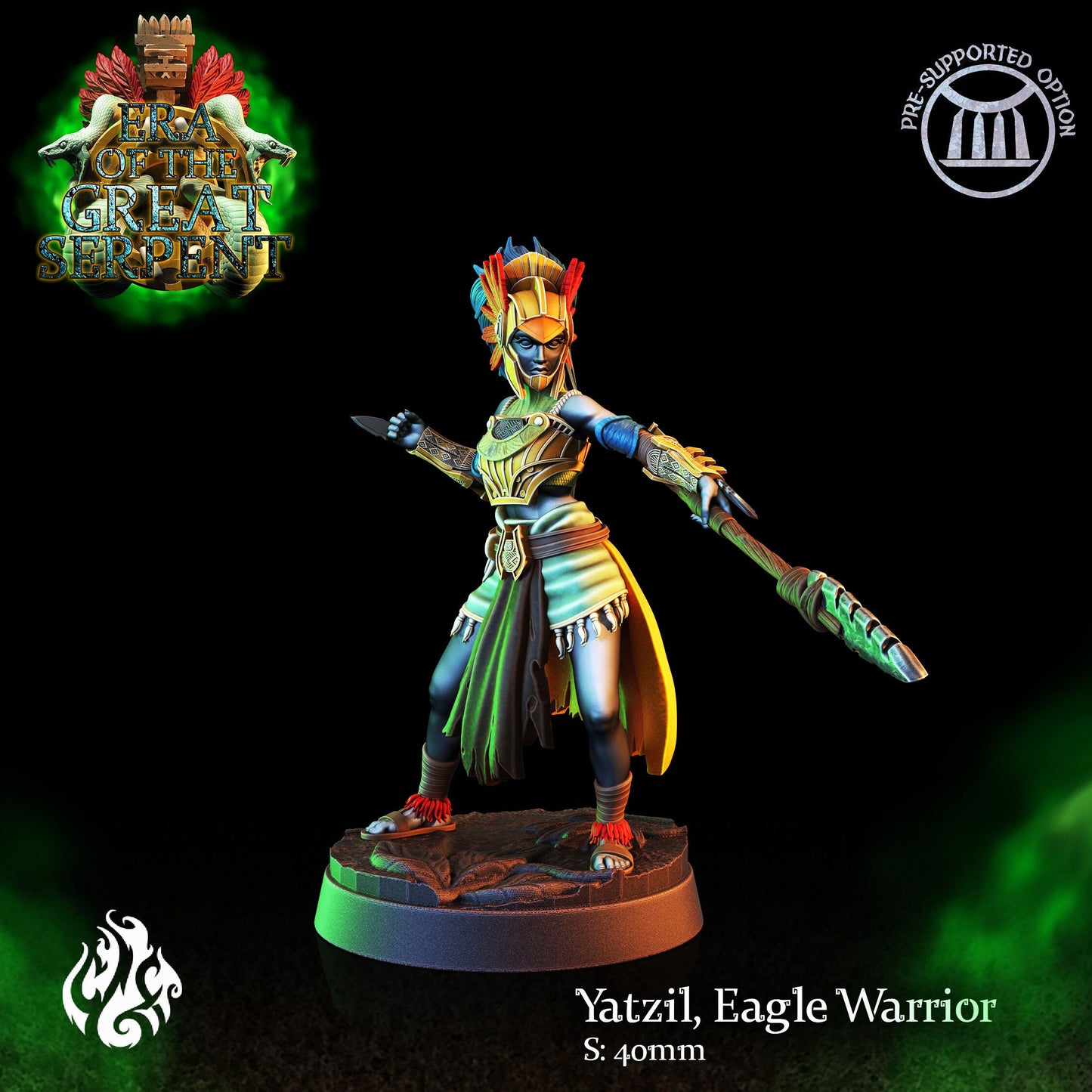 Era of the Great Serpent Vol. 1 by Crippled God Foundry Miniatures