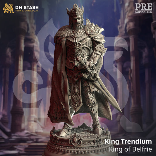 King Trendium from "Siege of Nirloom" by DM Stash Miniatures