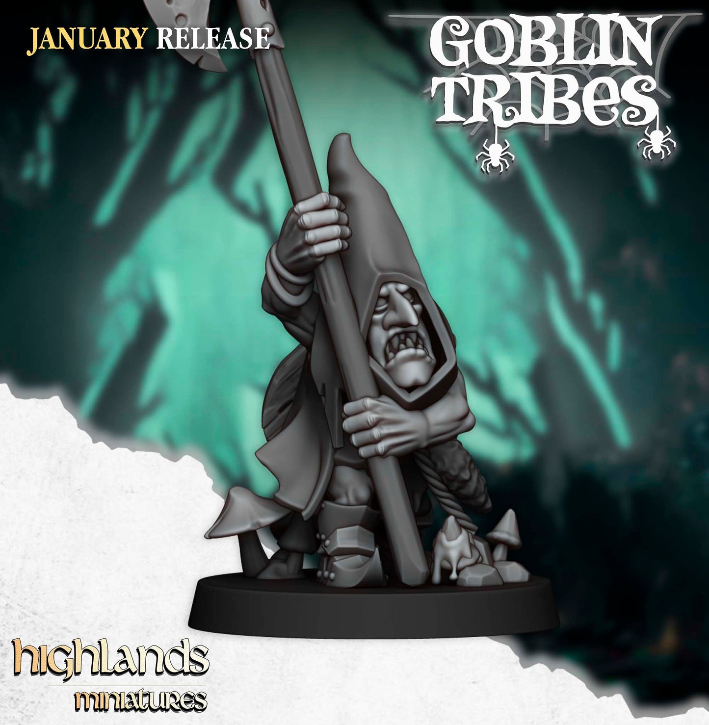 Swamp Goblins with Pikes Unit by Highland Miniatures
