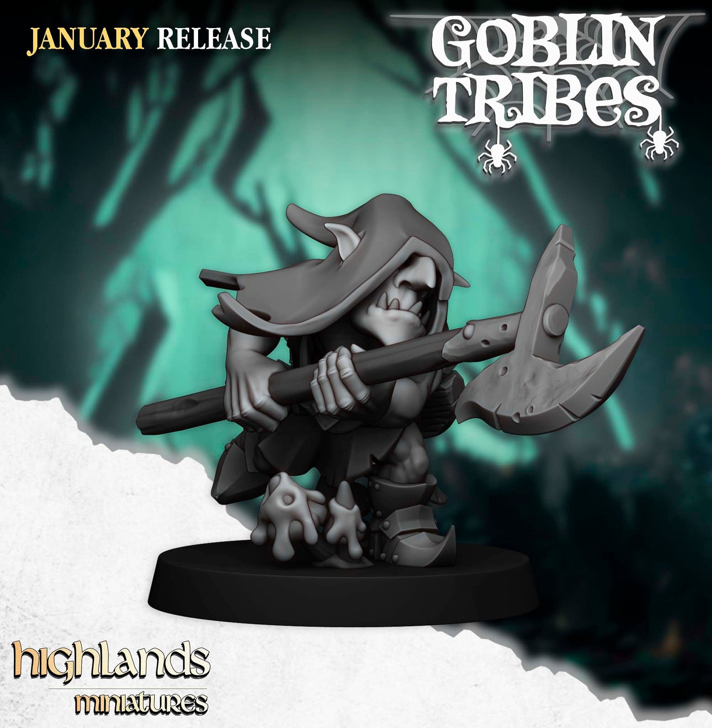 Swamp Goblins with Pikes Unit by Highland Miniatures