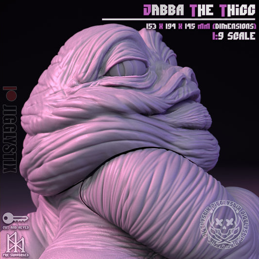 Jabba the Thicc by Jigglystix Pin Up Factory Miniatures
