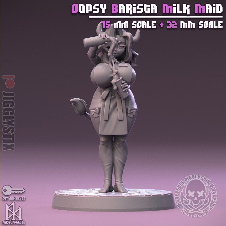 Milk Maids  by Jigglystix Pin Up Factory